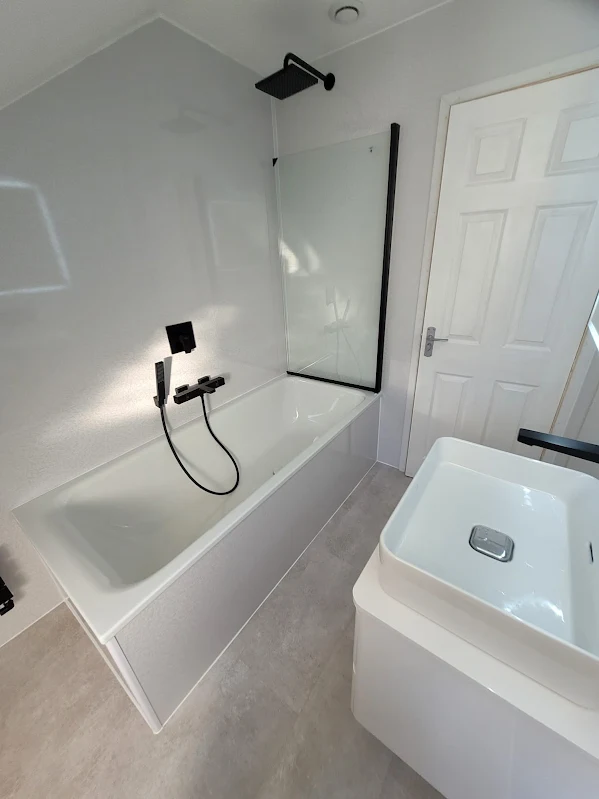 Recent bathroom renovation by Beespoke Renovations, based in Egham, Surrey