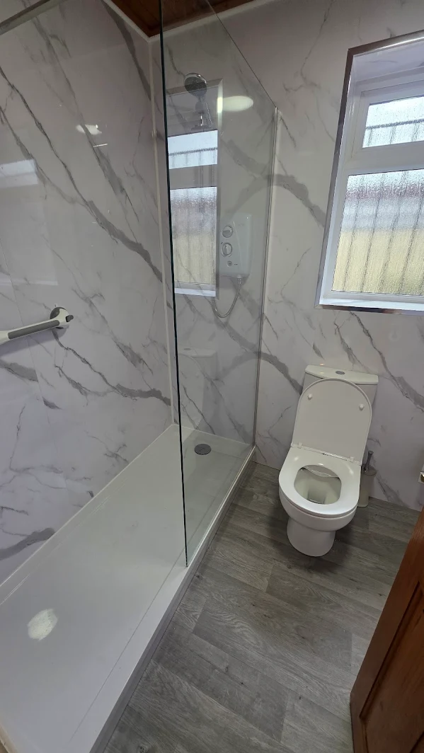 Recent bathroom renovation by Beespoke Renovations, based in Egham, Surrey
